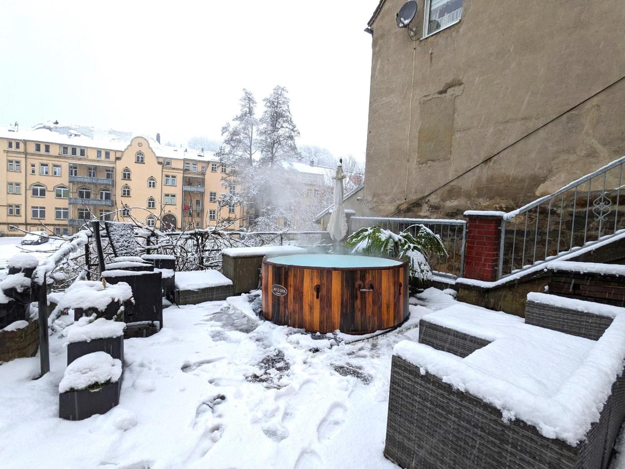 Ut - Urlaubsmagie - Urlaubstraum Mit Whirlpool, Pool & Sauna Sebnitz Εξωτερικό φωτογραφία