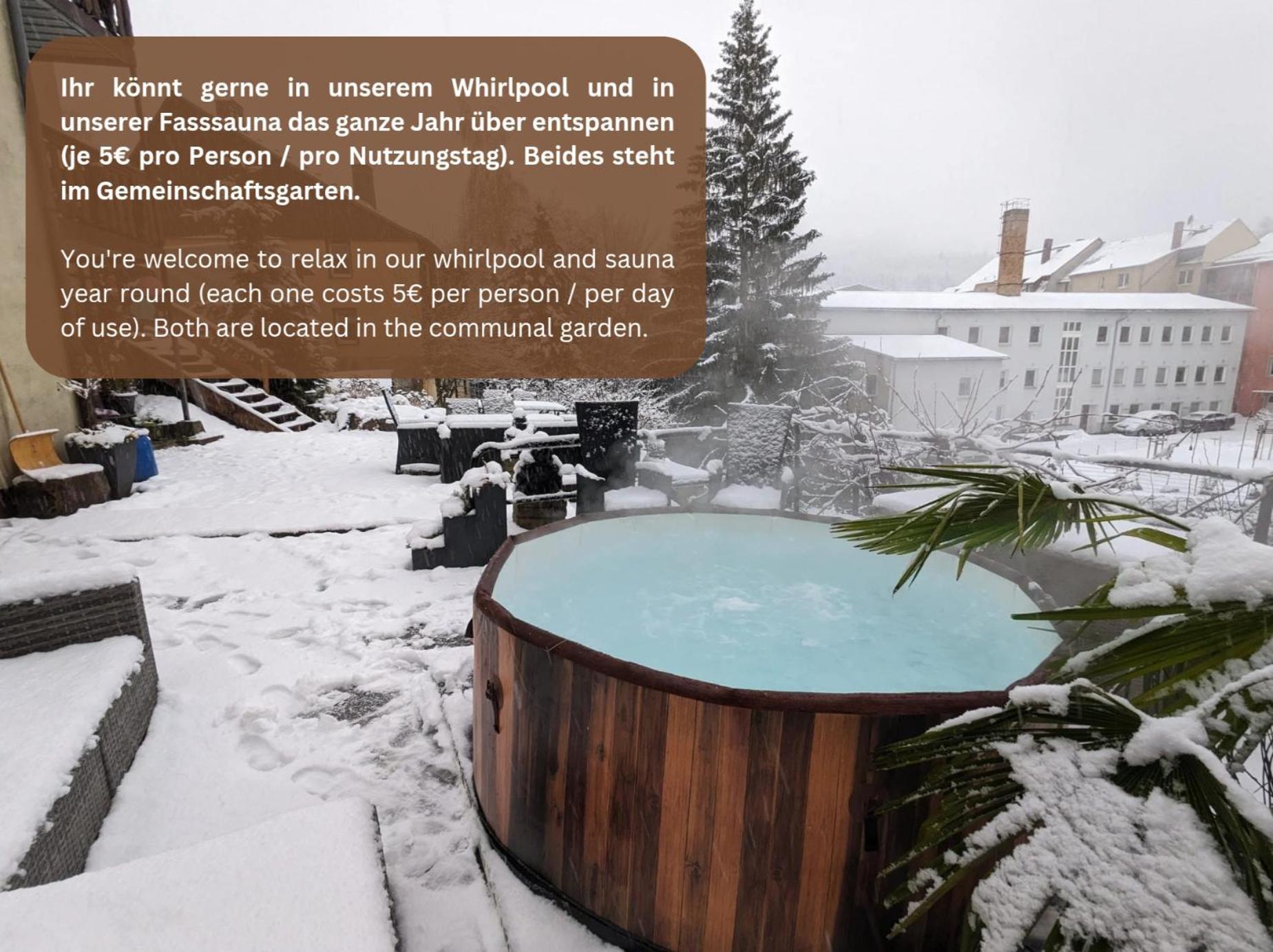 Ut - Urlaubsmagie - Urlaubstraum Mit Whirlpool, Pool & Sauna Sebnitz Εξωτερικό φωτογραφία